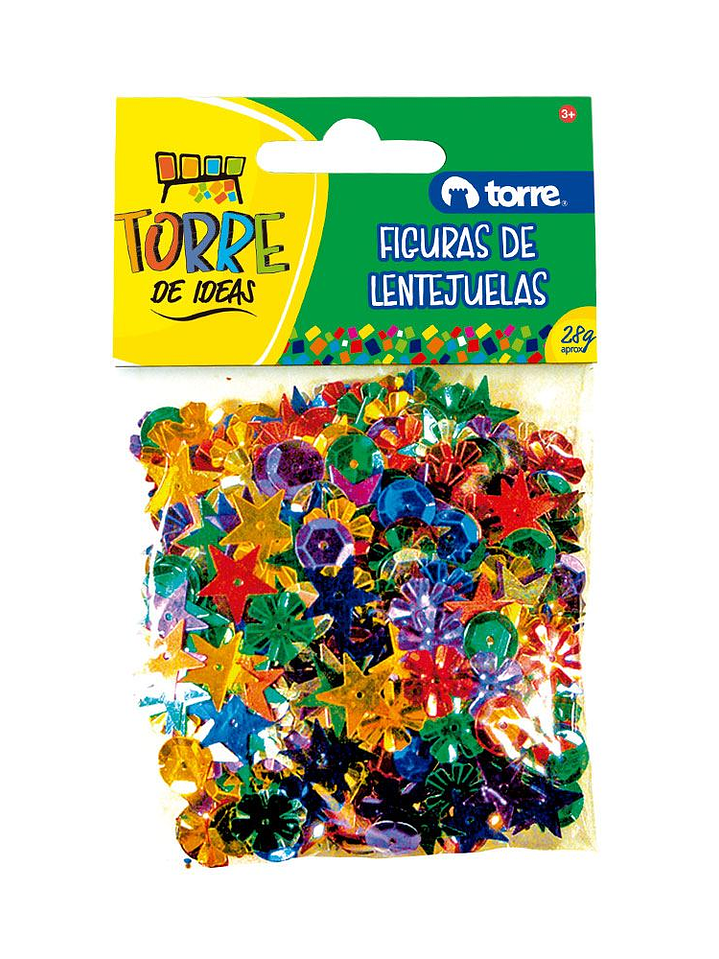 Figuras de Lentejuelas 28 gr Torre 1