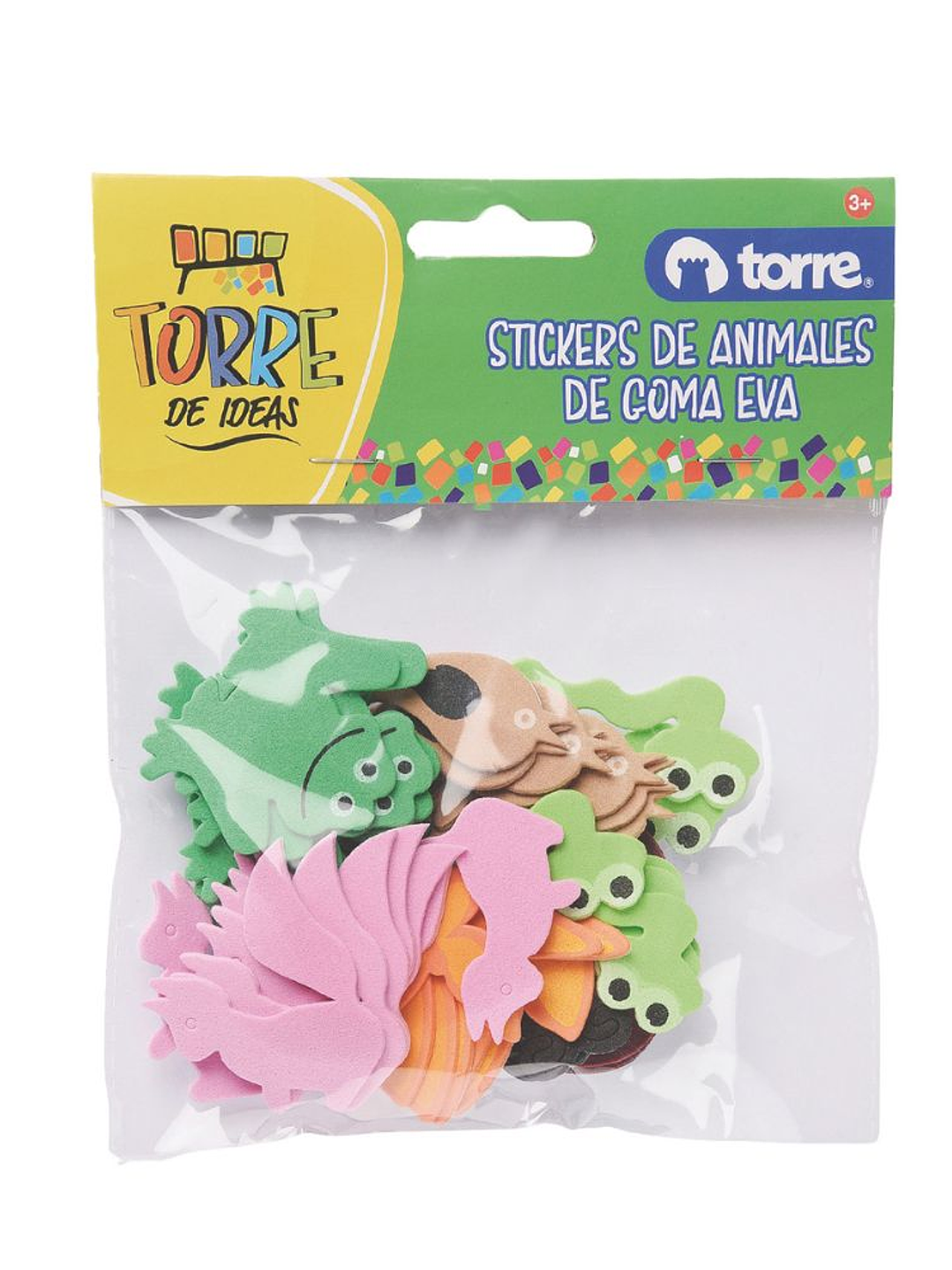 Animales de Goma Eva con Adhesivo Torre 1