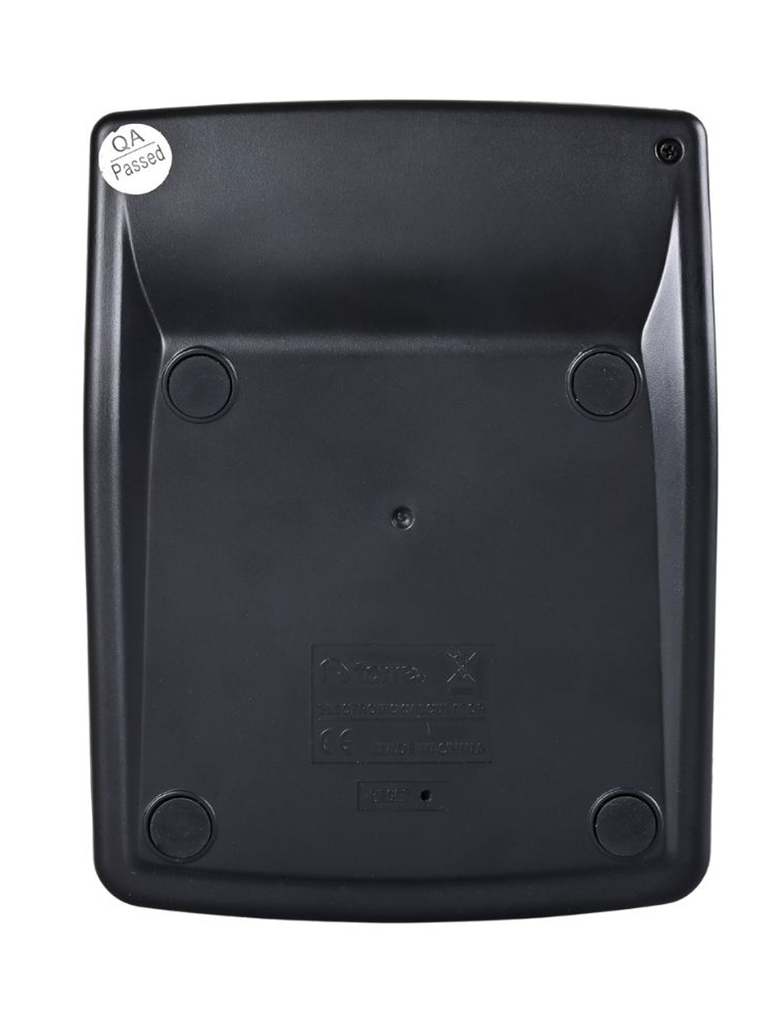 Calculadora de escritorio negra 12 dígitos 38 x 106 x 26,5 mm Torre 1