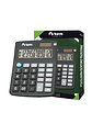 Calculadora de escritorio negra 12 dígitos 38 x 106 x 26,5 mm Torre - Miniatura 5