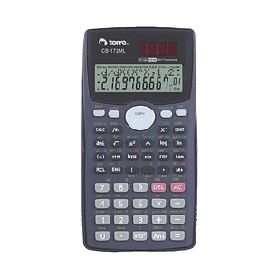 Calculadora Científica Negra 401 funciones 1157 x 85 x 25 mm Torre