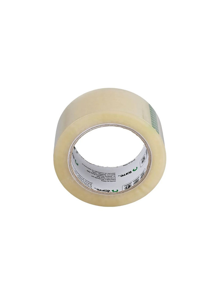 Cinta de embalaje transparente espesor 42 micrones 48 mm x 100 mt Torre 5
