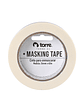 Cinta Masking Tape color crema 24 mm x 40 mt Torre - Miniatura 5