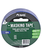 Cinta Masking Tape color azul 24 mm x 28 mt Torre - Miniatura 2