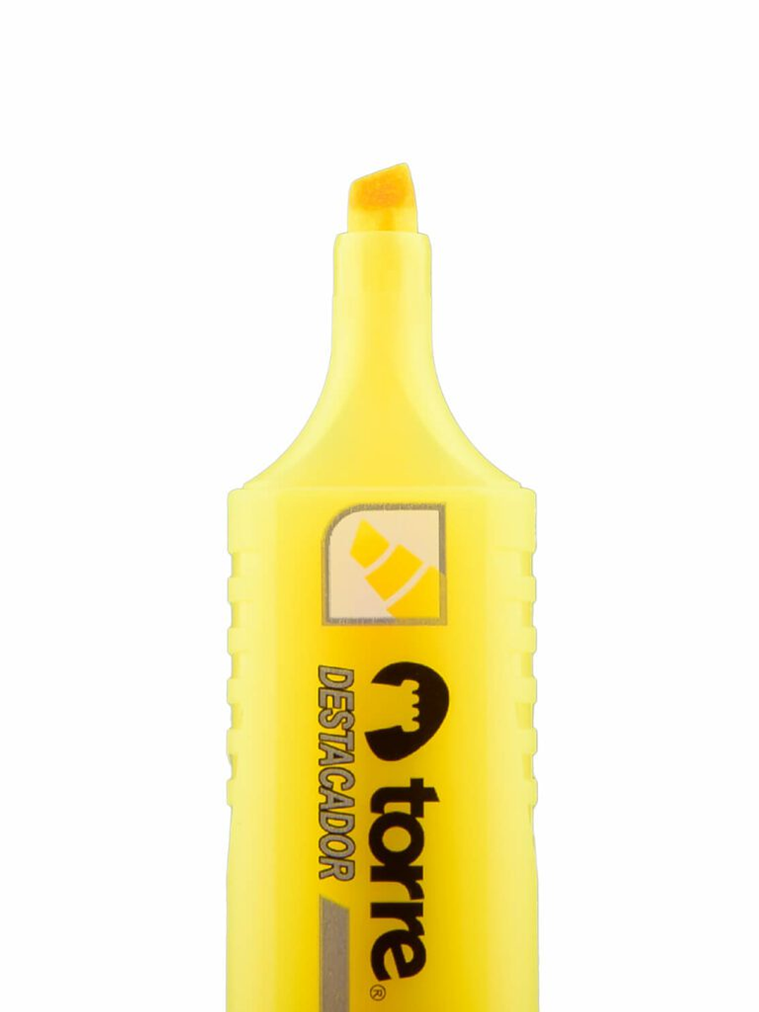 Destacador Punta Biselada Plano Amarillo Torre 1