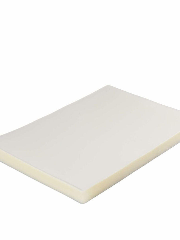 Laminas para plastificar tamaño oficio 125 micrones 100 unidades 4