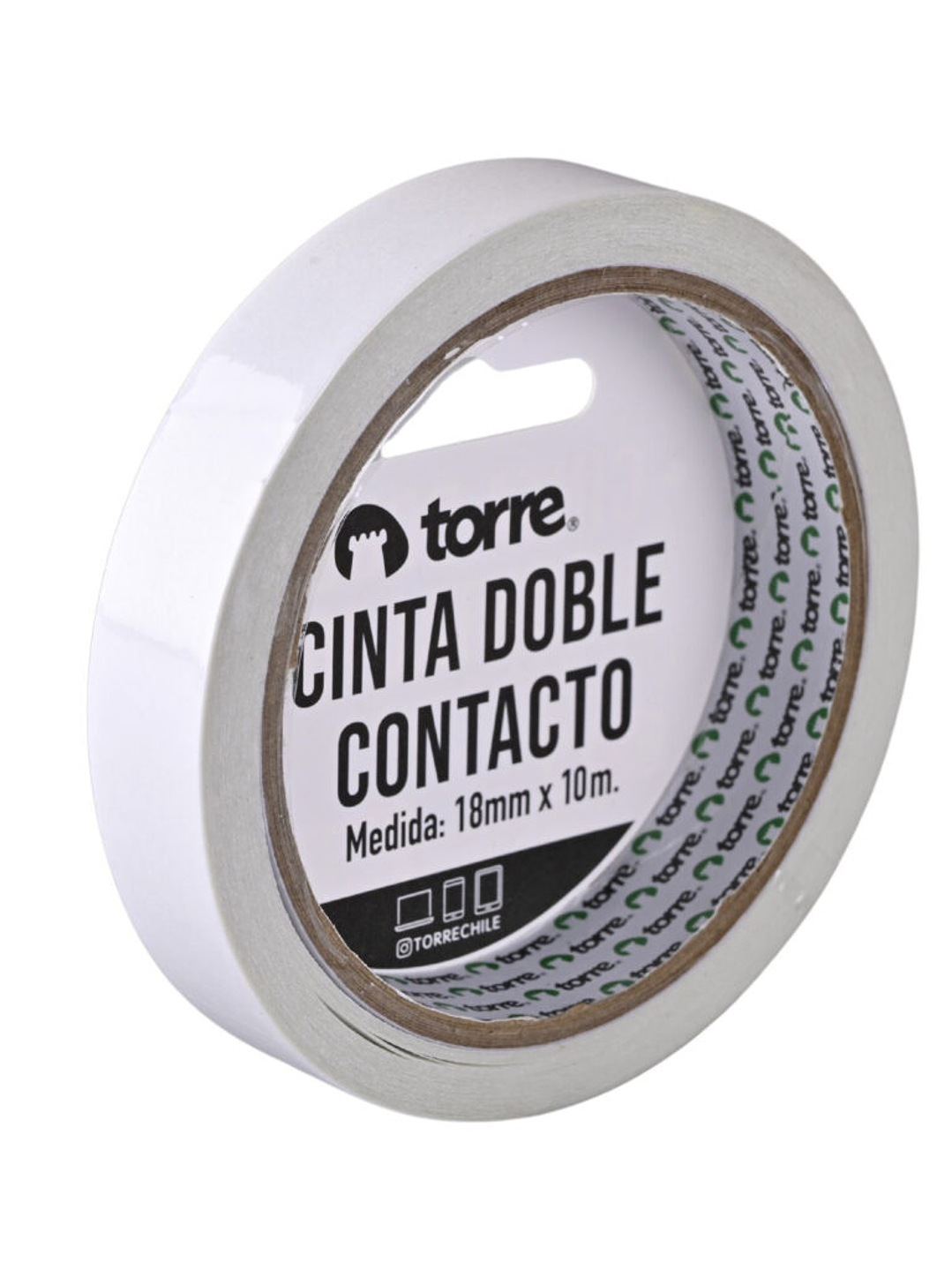 Cinta Doble Contacto 18Mmx10M Torre 3