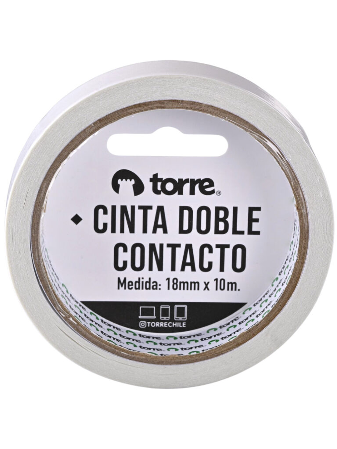 Cinta Doble Contacto 18Mmx10M Torre 4
