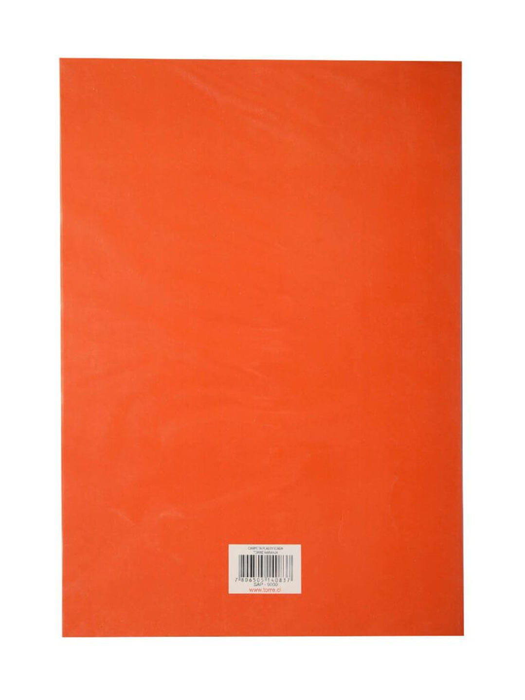 Carpeta Archivador Plastificado Naranja Torre 2