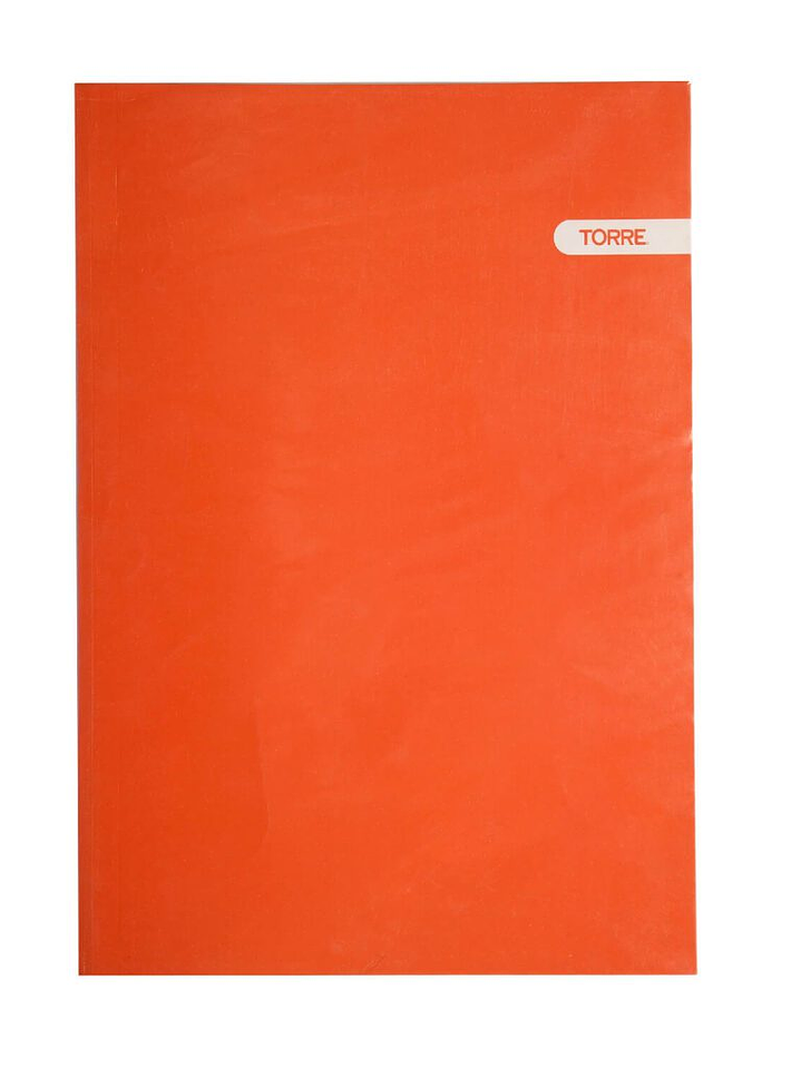 Carpeta Archivador Plastificado Naranja Torre 1