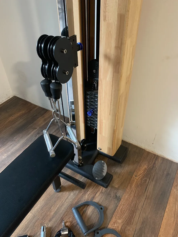 Máquina de Poleas Home Gym Black Leopard ST01 10