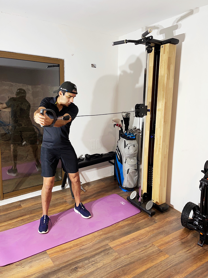 Máquina de Poleas Home Gym Black Leopard ST01 13