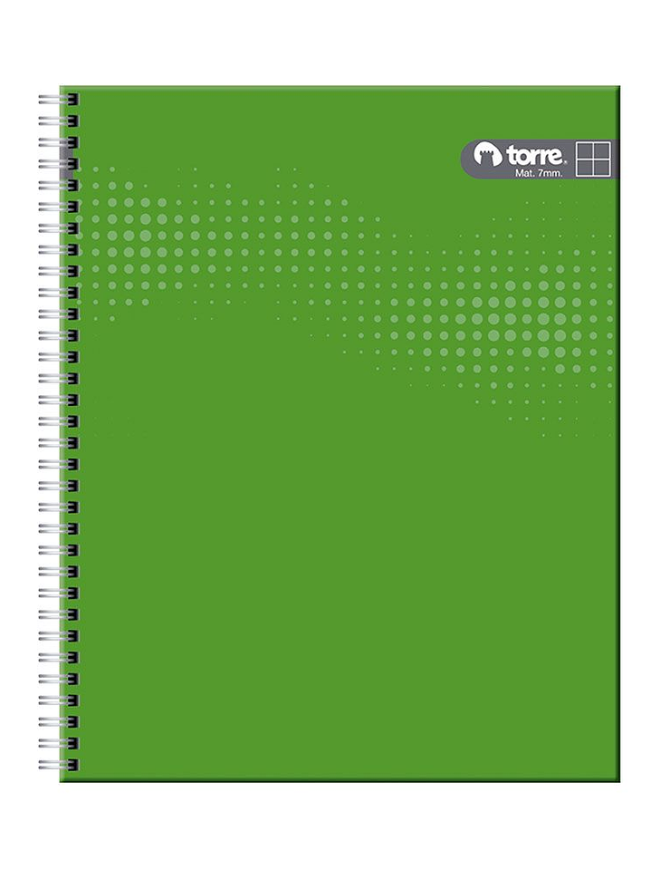 Cuaderno Universitario Torre Clásico Liso 7 mm 100 Hojas 2