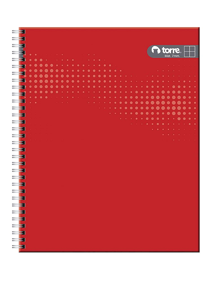 Cuaderno Universitario Torre Clásico Liso 7 mm 100 Hojas 4