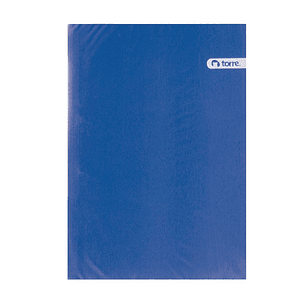 Carpeta Archivador Plastificado Azul Torre