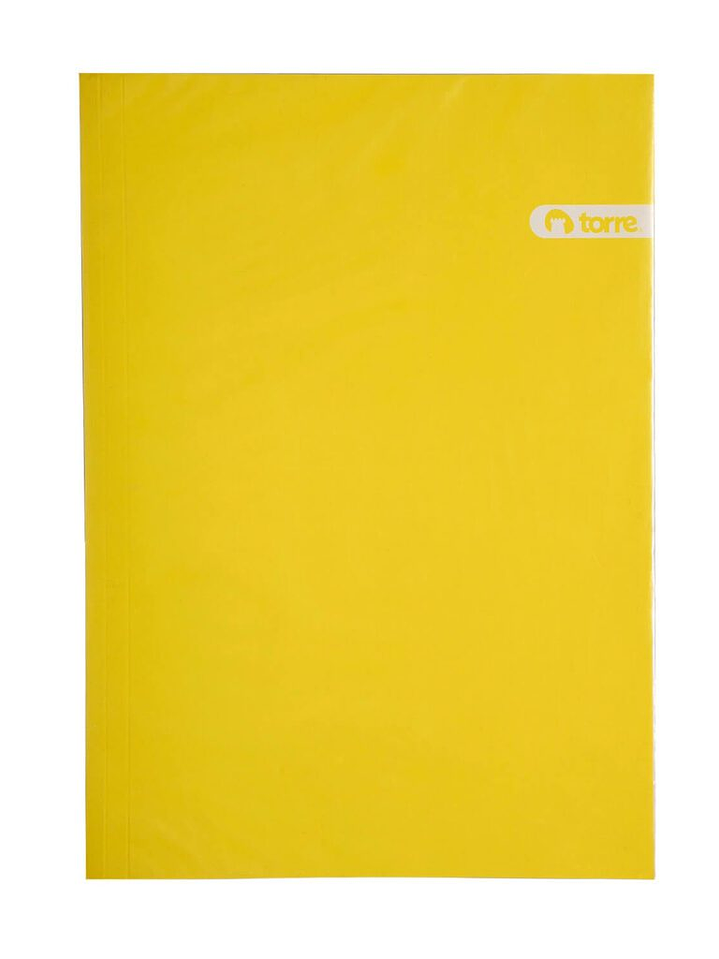 Carpeta Archivador Plastificado Amarilla Torre 1