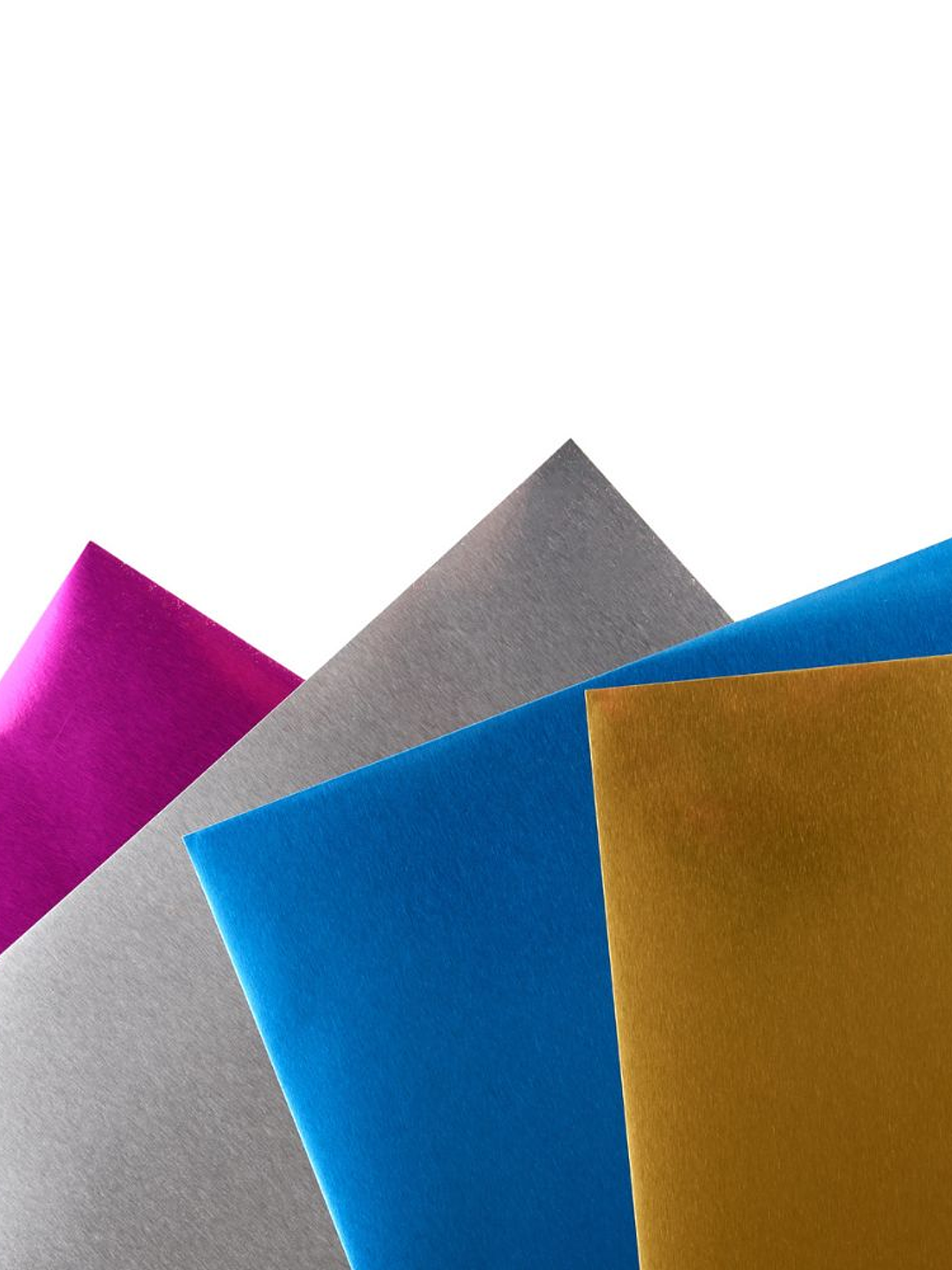 Bolsón Cartulina Metálica 10 Pliegos - 7 Colores 4