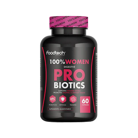 Probióticos - 100% Women Digestive Probiotics 60 caps