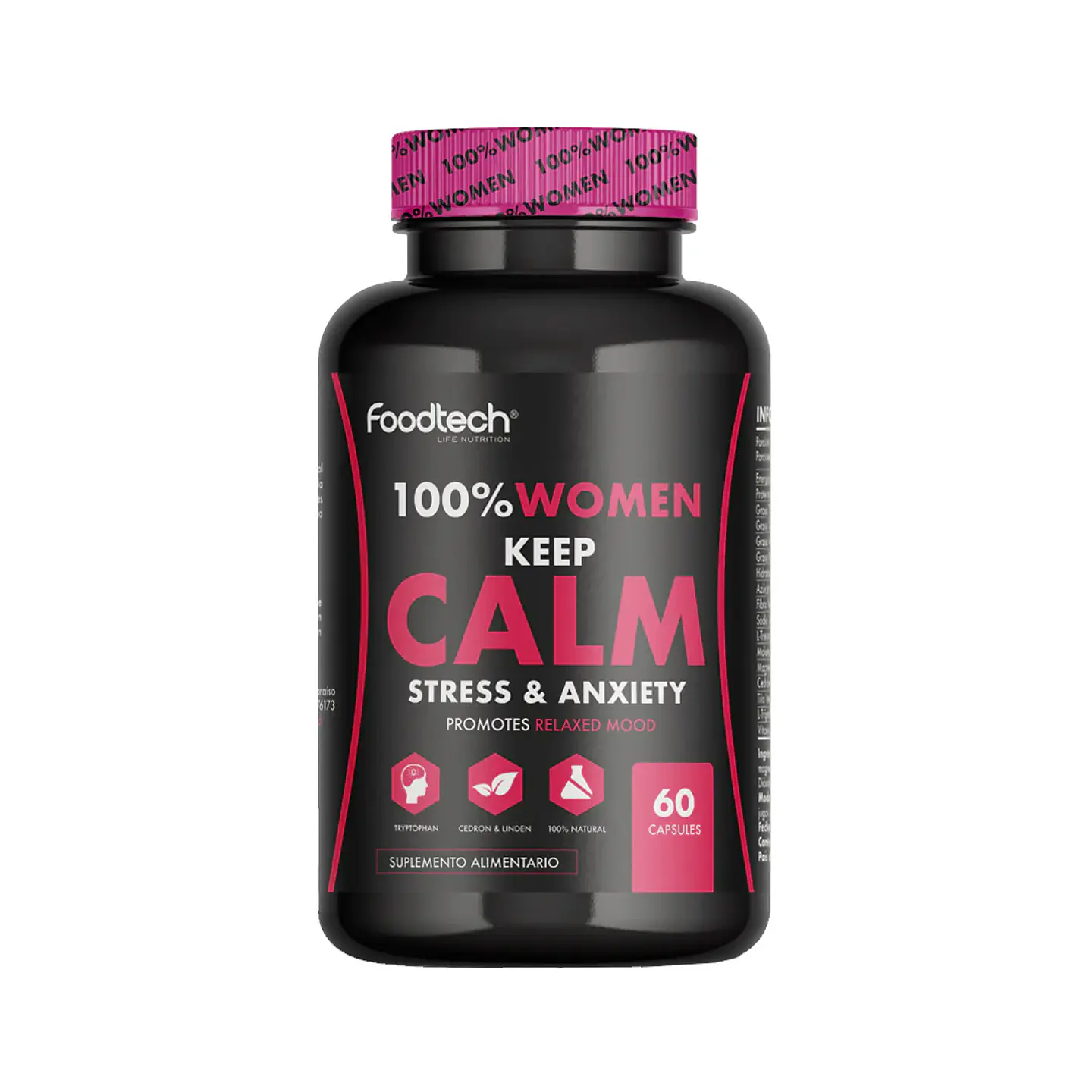 Cedrón y Tilo - 100% Women Keep Calm 60 Cápsulas 1