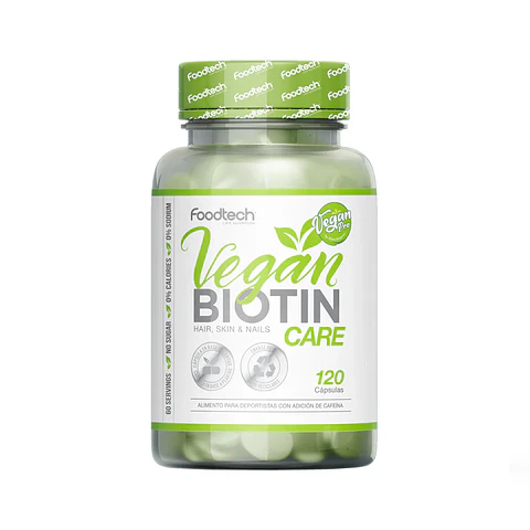 Biotina - Vegan Biotin Care 120 Cápsulas