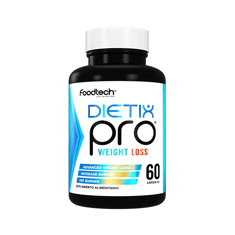 Quemador de Grasa Natural - Dietix Pro Weight Loss 60 caps 1