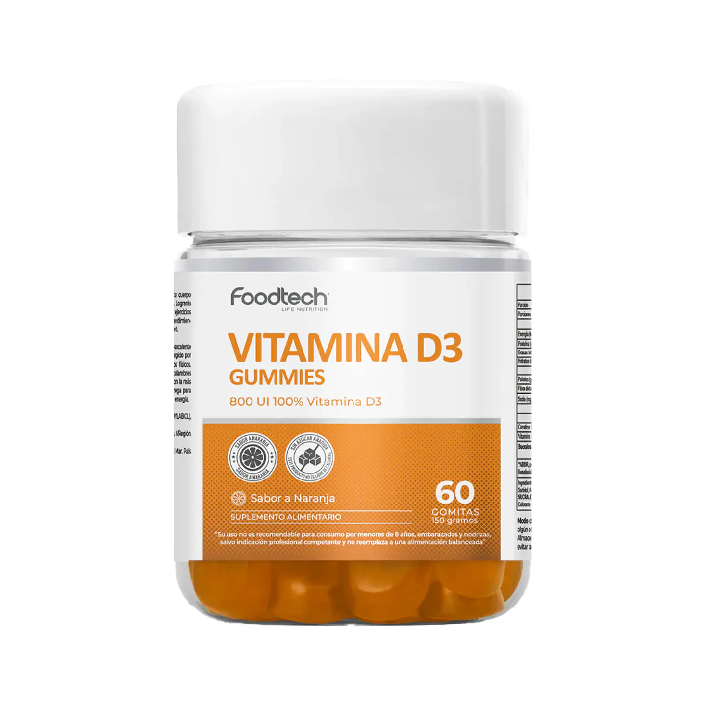 Vitamina D3 Gummies 60 Unidades 1