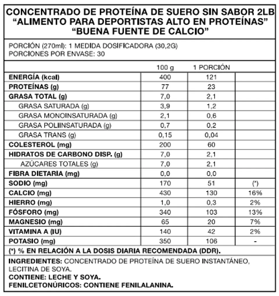 Proteína 4Chef - 2 Lbs 2
