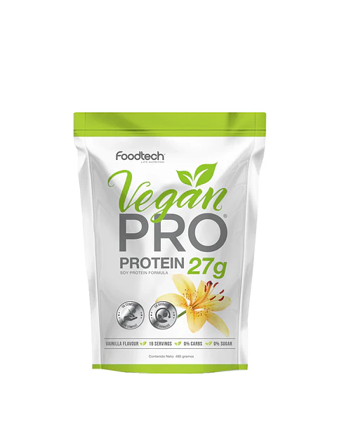 Proteína Vegetal: Vegan Protein 1lb Vainilla