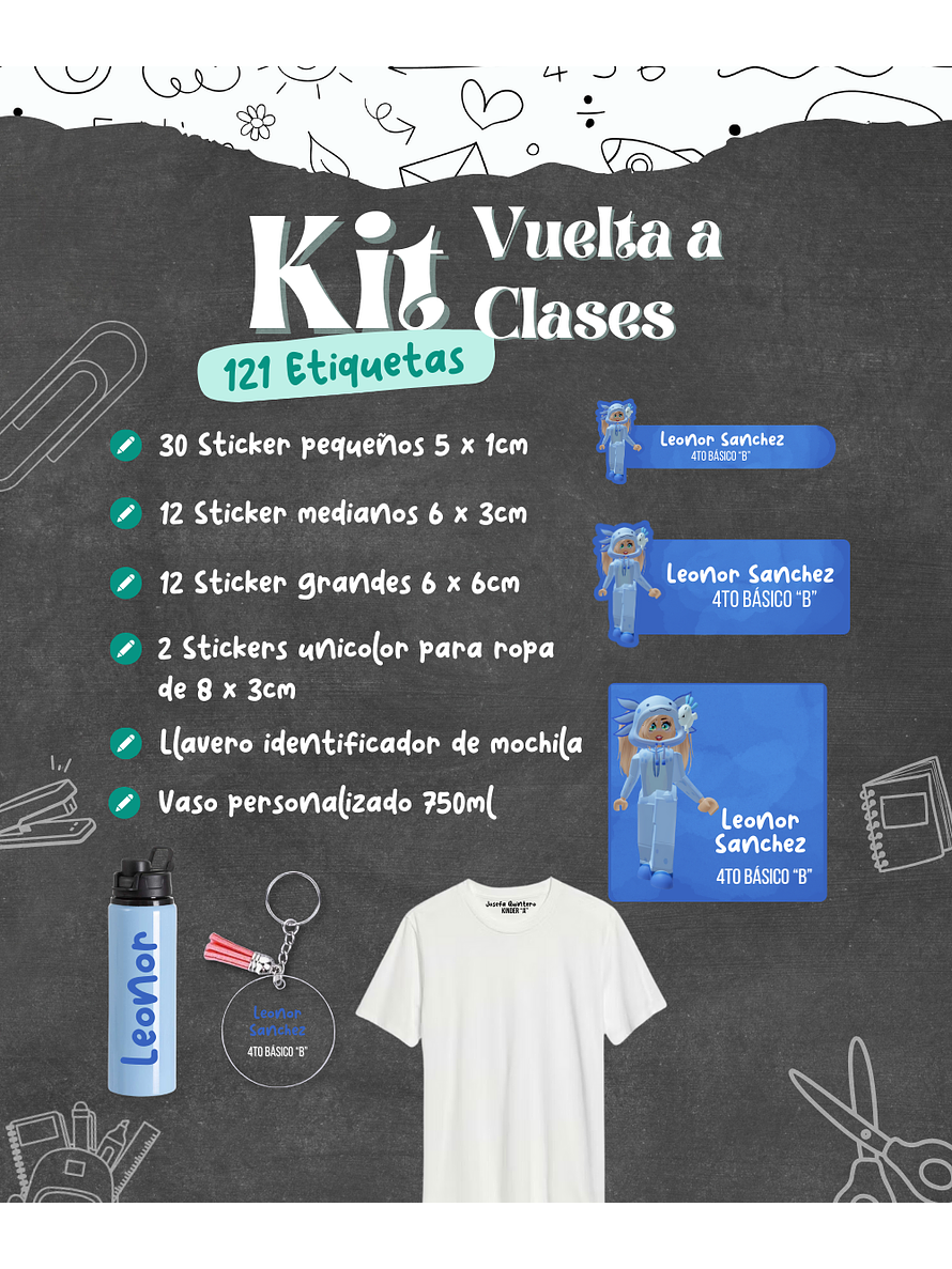 Kit Vuelta a Clases 1