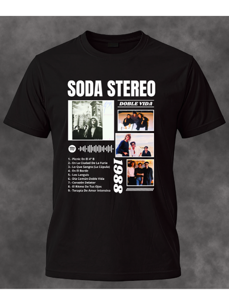 Polera Soda Stereo – Rock Latino Edition 6 1