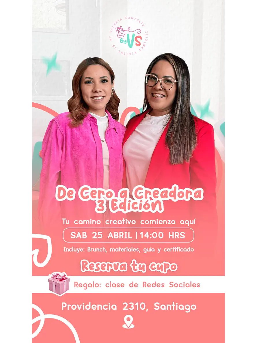 Curso de 0 a Creadora 3° Edición 1