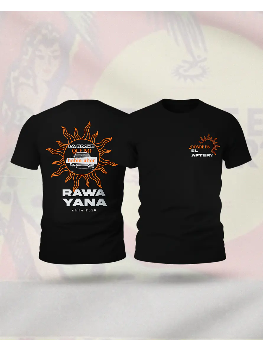 Polera No Había Uber - Rawayana 2026 1