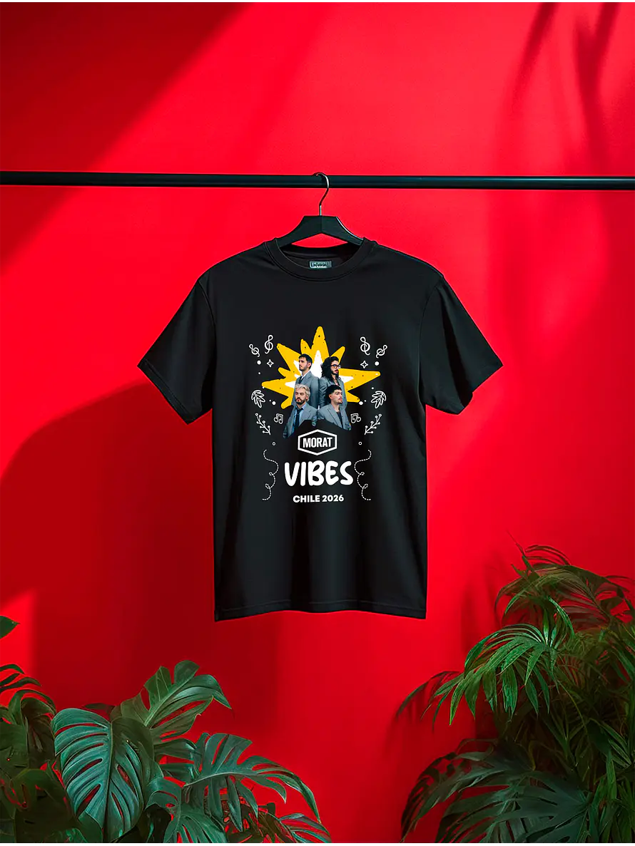 Poleras Morat Chile 2026 - Diseño Vibes 1