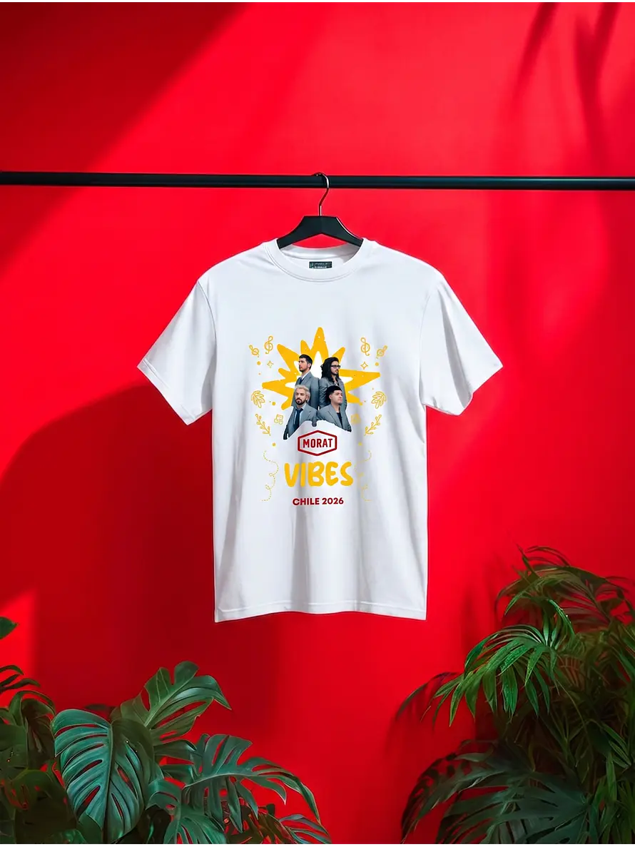 Poleras Morat Chile 2026 - Diseño Vibes 2