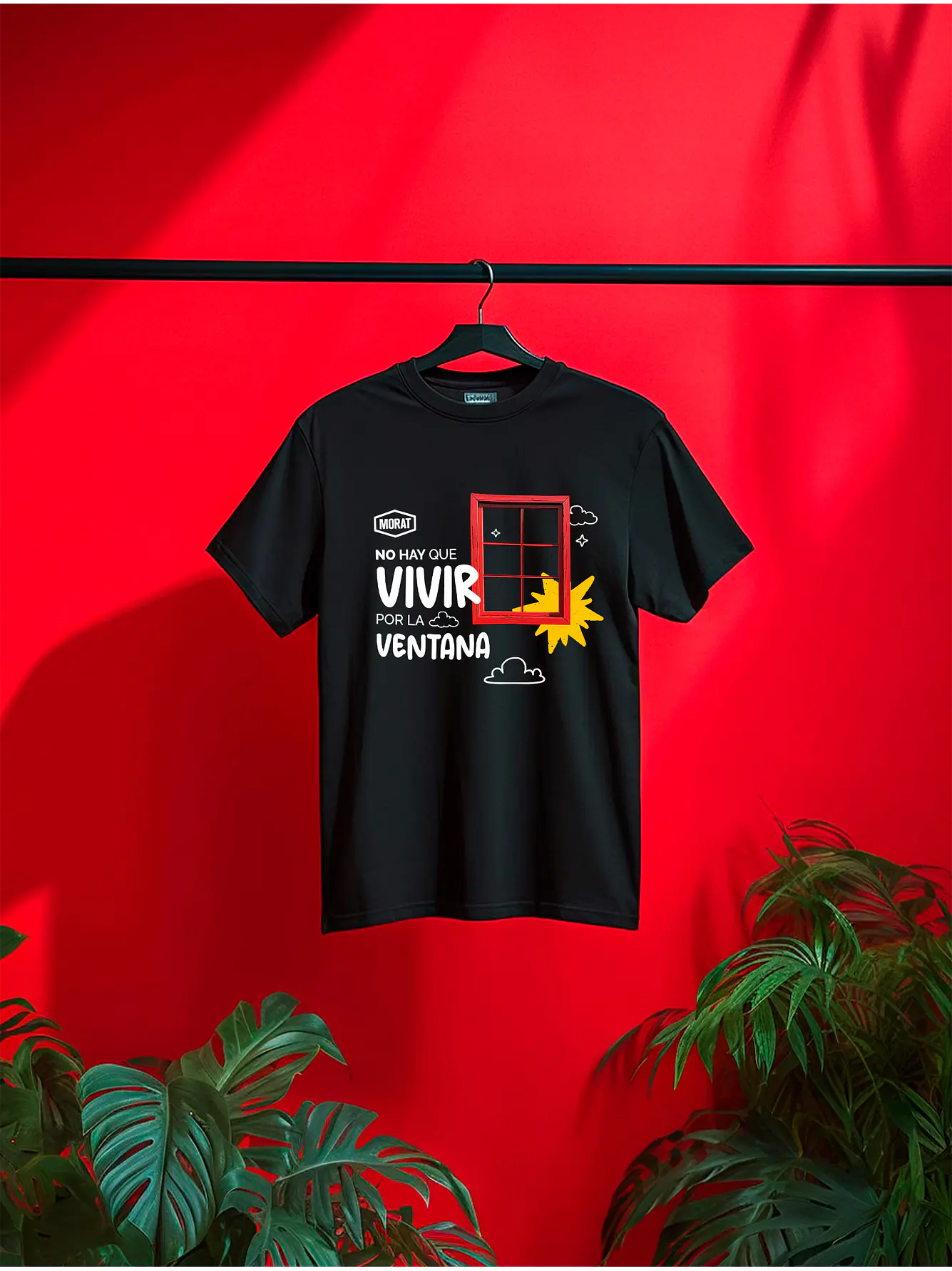 Poleras Morat Chile 2026 - Diseño Vivir la ventana 1