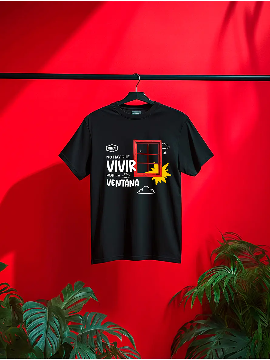 Poleras Morat Chile 2026 - Diseño Vivir la ventana 1