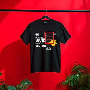 Poleras Morat Chile 2026 - Diseño Vivir la ventana