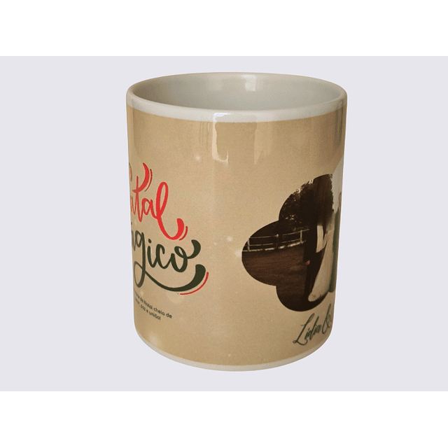 Caneca "Natal mágico" com foto