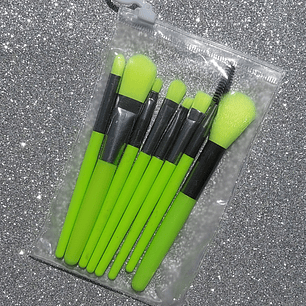 Brochas Neón Verde