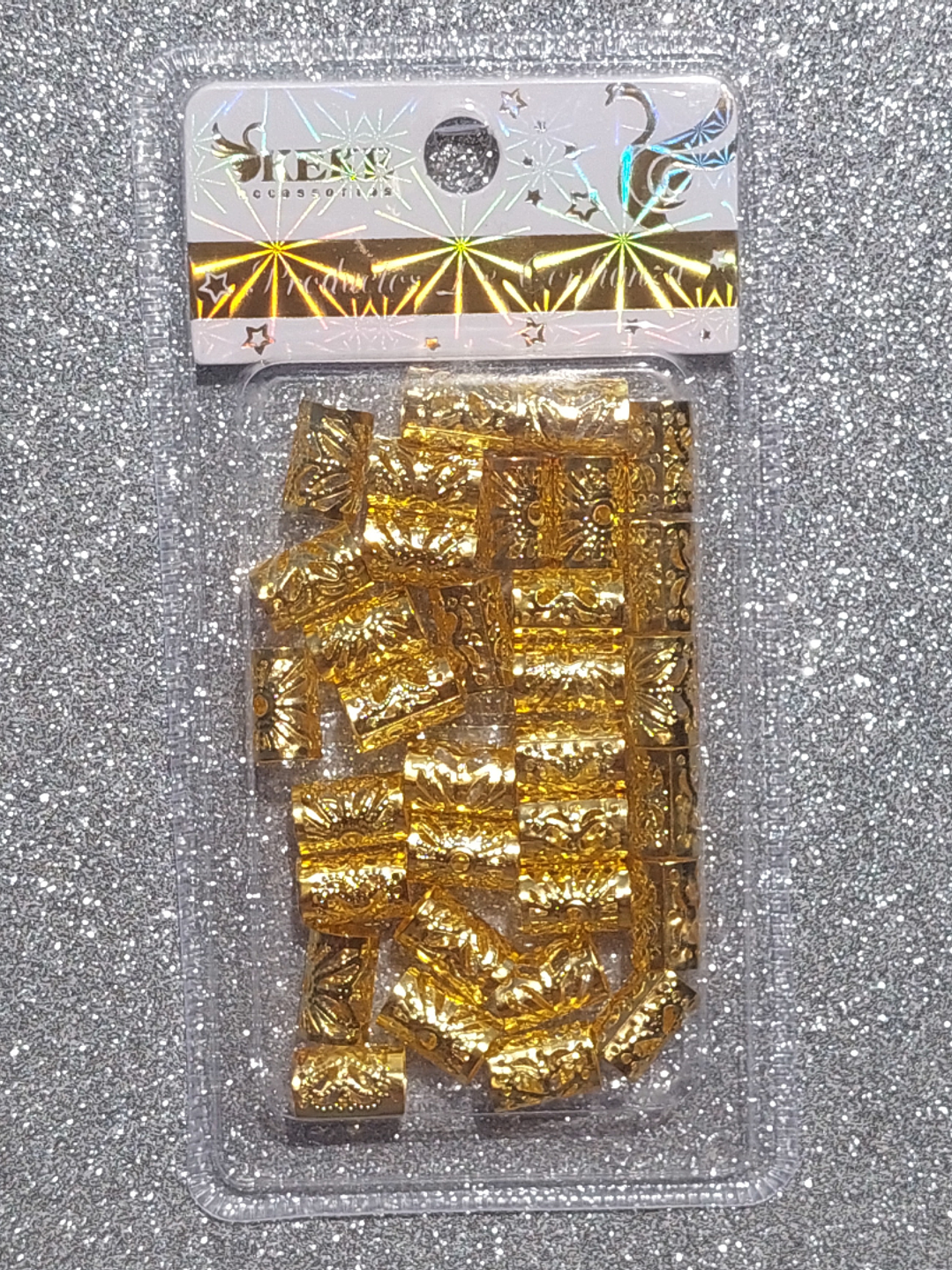 Argollas para peinados Doradas 01  1