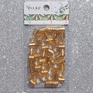 Argollas para peinados Doradas 02