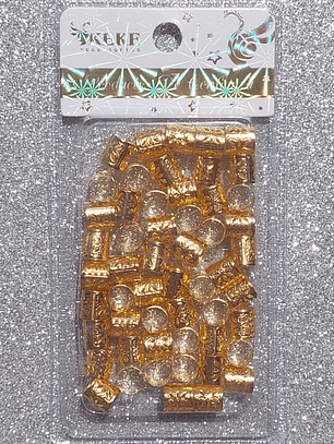 Argollas para peinados Doradas 02