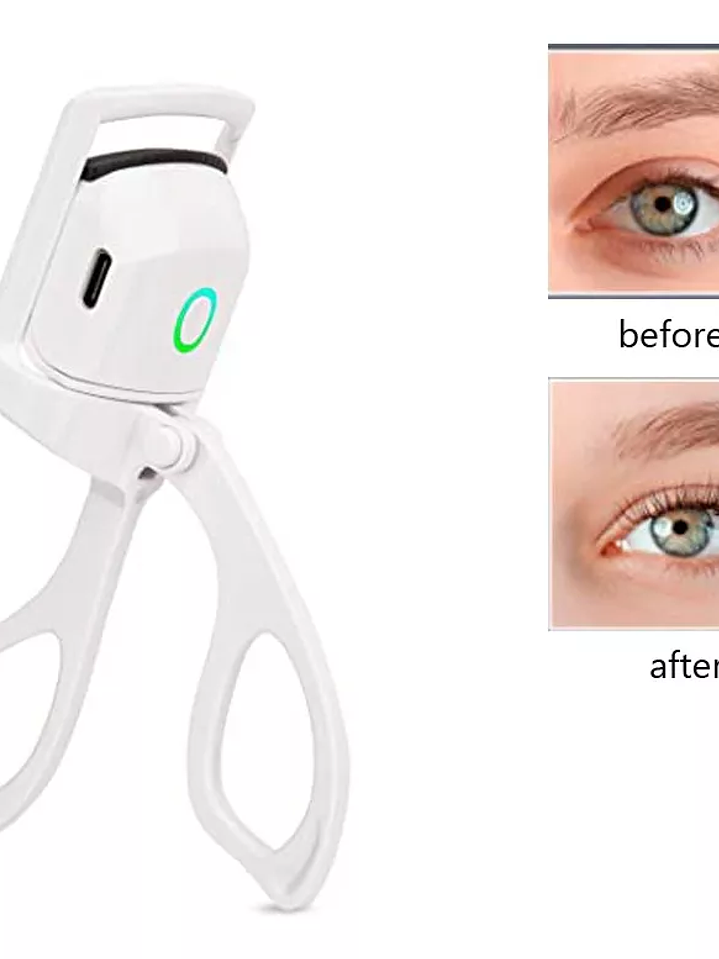 Encrespador Eléctrico USB BLANCO (A) 2