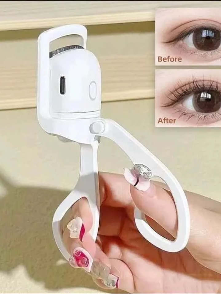 Encrespador Eléctrico USB BLANCO (A) 3