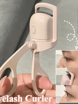 Encrespador Eléctrico USB ROSA CLARO (B)