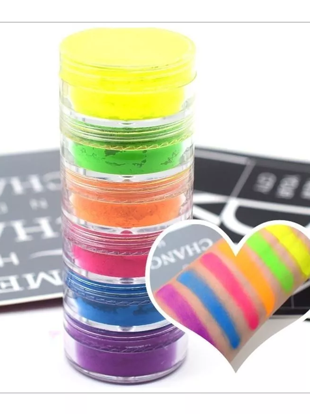 Torre de Pigmentos Neón 1