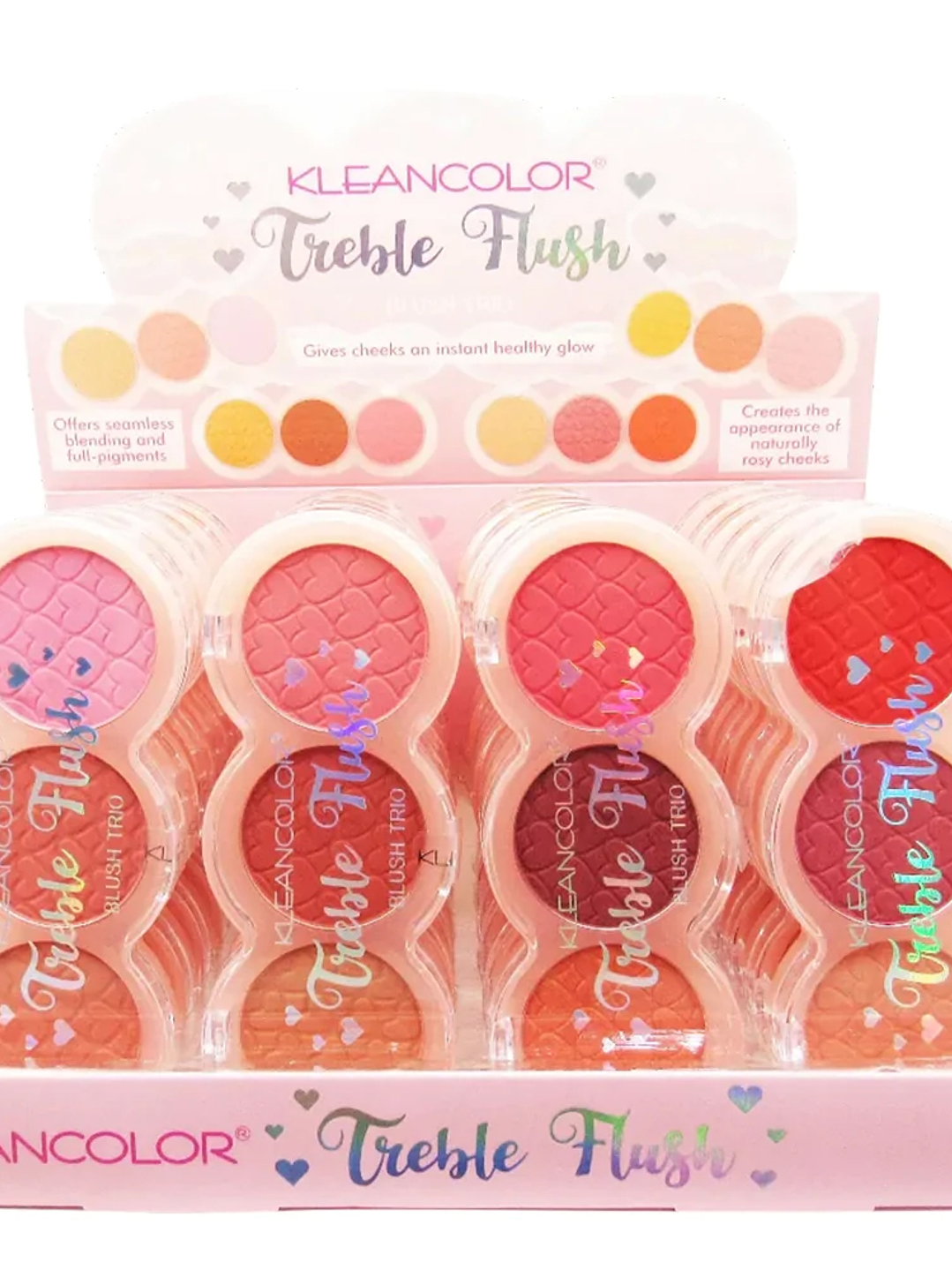TREBLE FLUSH-BLUSH TRIO / NICE & SPICED  3