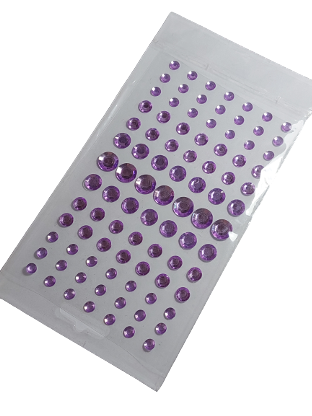 Cristal Adhesivo Círculos Lila 1