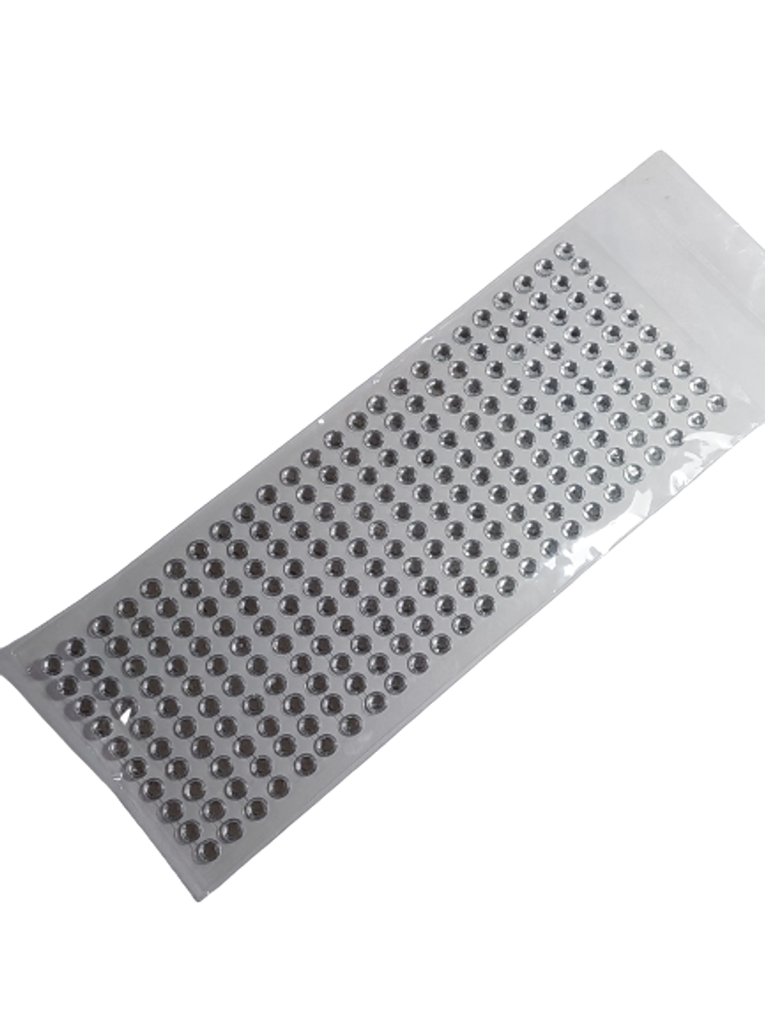 Cristal Adhesivo Plateado 8mm 1