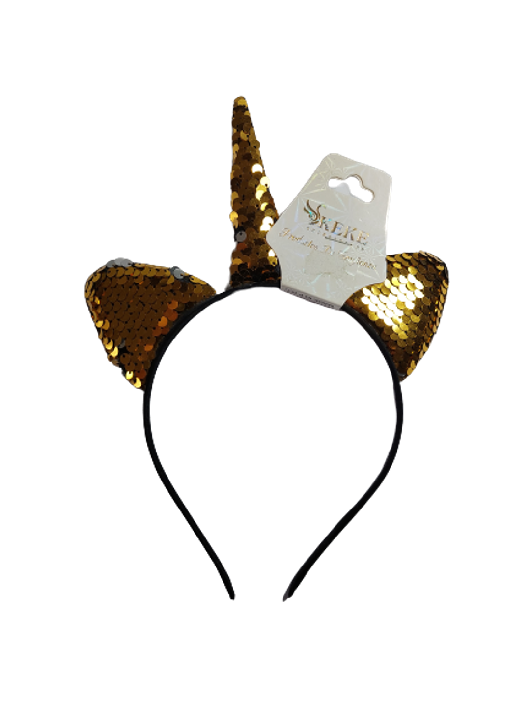 Cintillo Unicornio Dorado/Plateado 1